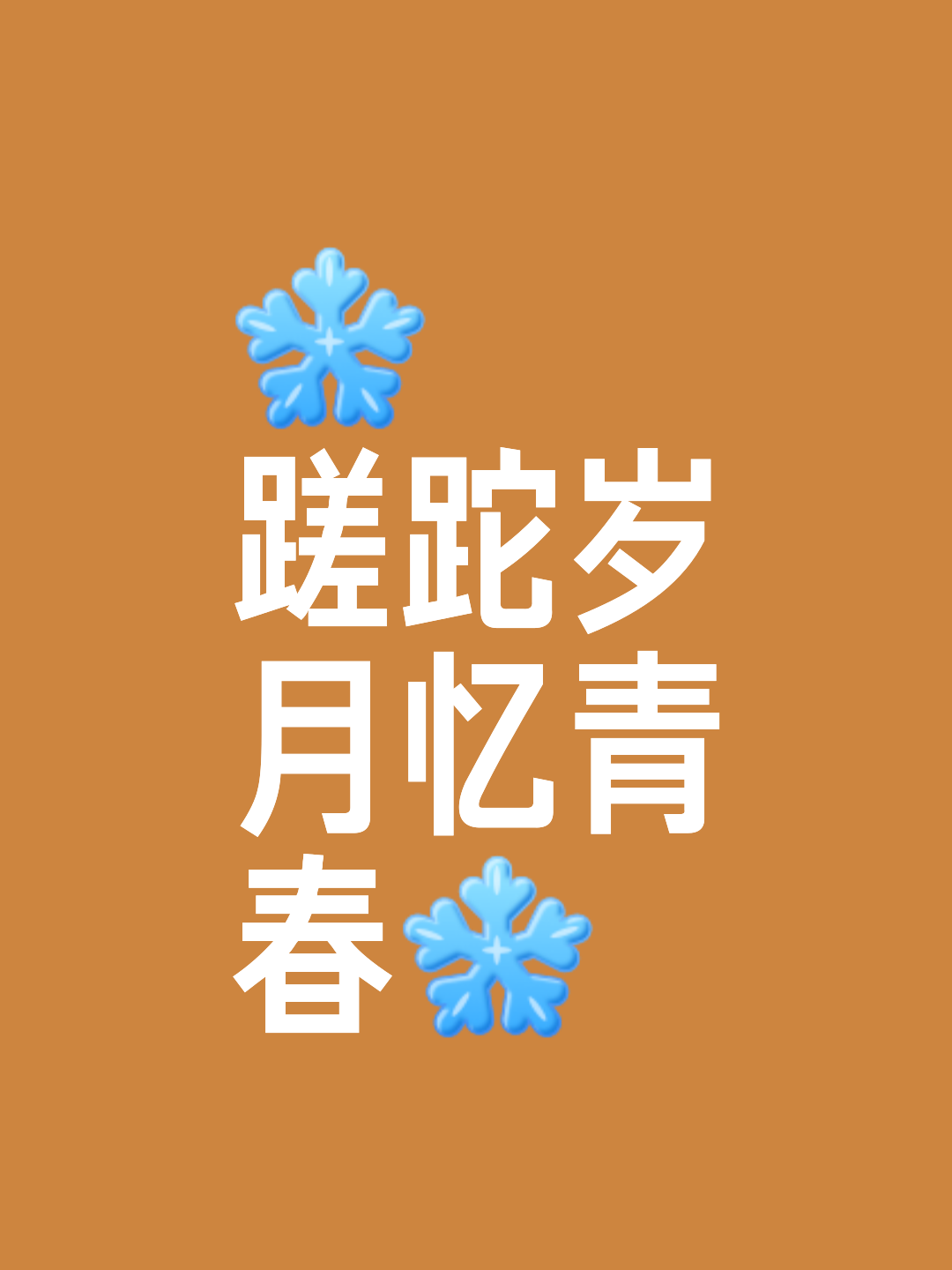 岁月蹉跎光阴荏苒的唯美句子